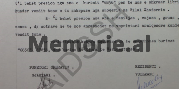 “Të zbulojmë ça ka folur Kaso Hoxha me ambasadorin amerikan në Greqi, me dy gazetarët nga Beogradi dhe t’i bëhet presion për Bilal Xhaferin që…”/ Relacioni sekret i Zbulimit Shqiptar nga SHBA-ës, në ’86-ën
