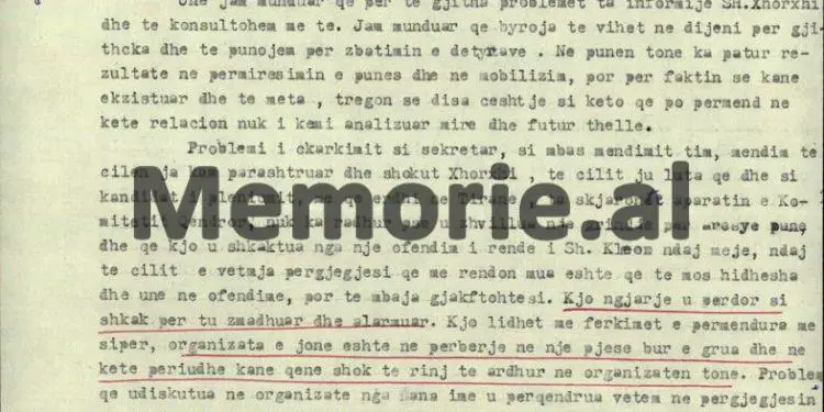 “Në darkën e 10 Korrikut në prani të kinezëve, Jovani  u zu me shokun Avni, se kush do qëndronte në karrigen e ambasadorit, por edhe gratë janë…”/ Ankesat e diplomatit nga Pekini, në ’72-in