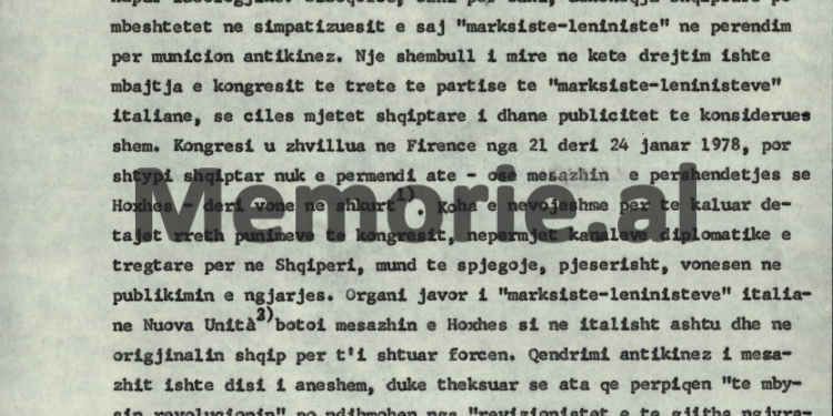 “Toni i kujdesshëm i Enver Hoxhës, mund të tregojë se ai dëshiron, që ta evitojë një ashpërsim të mëtejshëm të marrëdhënieve me Pekinin, pasi…”/ Relacioni sekret nga Vjena, për Komitetin Qendror