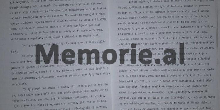 “Kur Kadriu më erdhi në zyrë në Komitetin Qendror dhe tepër i tronditur më tha se ishin hapur fjalë se ai ishte arratisur me familjen nga Shqipëria, unë…”/ Fjala e Ramiz Alisë në Presidium, tetor ‘83