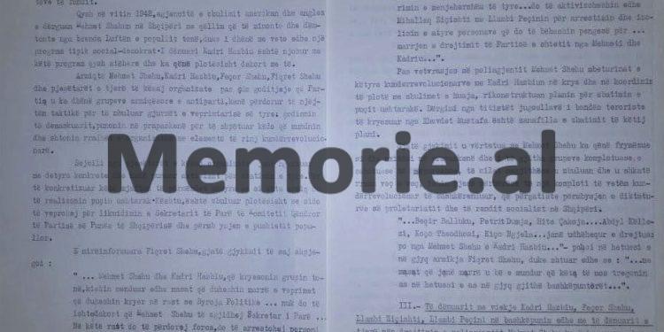 “Peçini dhe Ziçishti kanë qenë prezent në spitalin e Parisit në ’72-in, ku Mehmet Shehu u takua me agjentin amerikan dhe mori prej tij…”/ Akt-akuza e Gjykatës së Lartë, në ’83-in