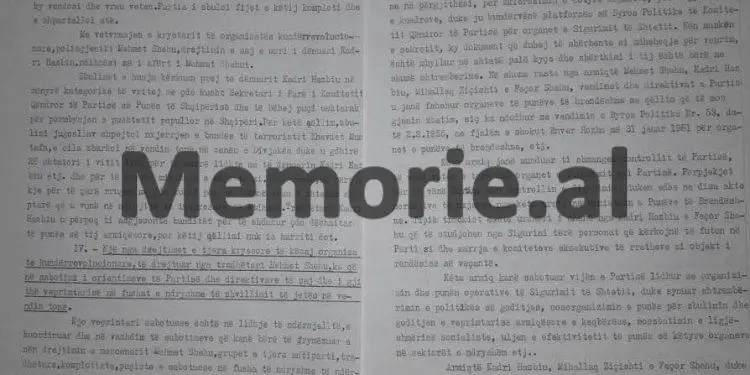 “Llambi Ziçishti, pranon se në tetor ’73, Mehmeti e ka thirrur dhe e ka porositur për medikamentet që do i jepeshin Enver Hoxhës nga mjekët kineze…”/ Akt-akuza e Aranit Çelës në ’83-in