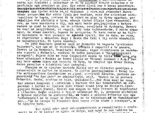 “Informacioni nis me të dhëna për jetën seksuale të Enverit kur ishte profesor në Korçë, ku shkruhet se ai …”/ Gazetari i njohur publikon dokumentet sekrete të CIA-s