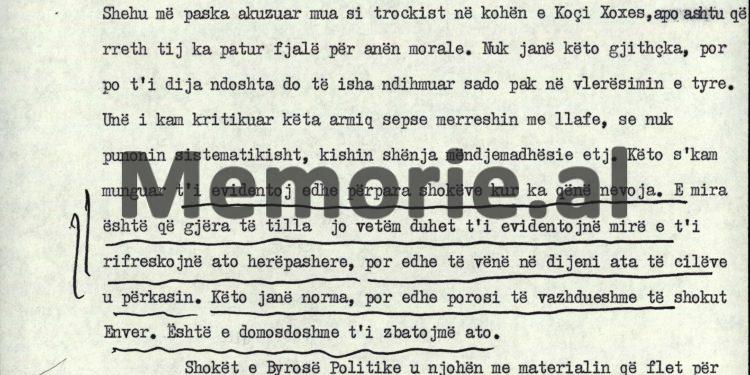 “Për disa nga këta armiq, si: Zoi Themeli, Halim Xhelo, Gjin Marku, Maqo Çomo, Panajot Plaku e ndonjë tjetër, unë kam…”/ Autokritika e Kadri Hazbiut, 27 shtator ‘83