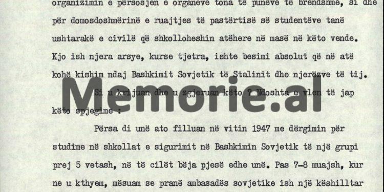 “Për disa nga këta armiq, si: Zoi Themeli, Halim Xhelo, Gjin Marku, Maqo Çomo, Panajot Plaku e ndonjë tjetër, unë kam…”/ Autokritika e Kadri Hazbiut, 27 shtator ‘83