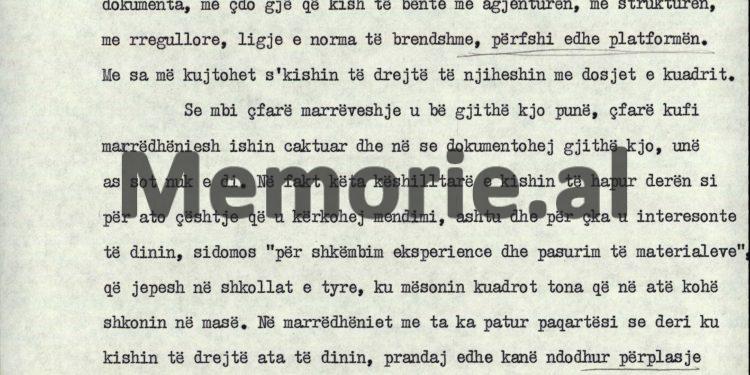 “Për disa nga këta armiq, si: Zoi Themeli, Halim Xhelo, Gjin Marku, Maqo Çomo, Panajot Plaku e ndonjë tjetër, unë kam…”/ Autokritika e Kadri Hazbiut, 27 shtator ‘83