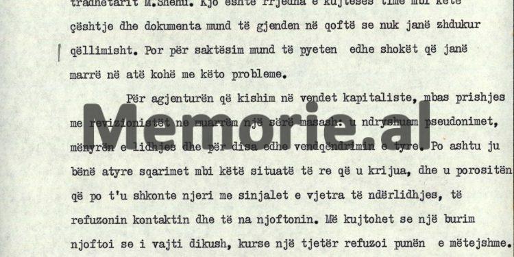 “Mehmeti, mund të ketë qenë agjent i sovjetikëve, pasi kur ishim në Moskë në ’51-in, rrinte veçmas, gjoja për analiza shëndetësore dhe…”/ Autokritika e panjohur e Kadri Hazbiut, shtator ‘82