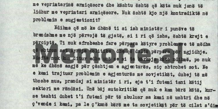 “Kadri, po të kishim në qendrën e UDB-së njeriun tonë, të na jepte gjithë agjenturën jugosllave në Shqipëri, do të ishte një fitore kolosale, por ndodhi e…”/ Debatet e Hekuran Isait në Byro, 8 tetor ‘82