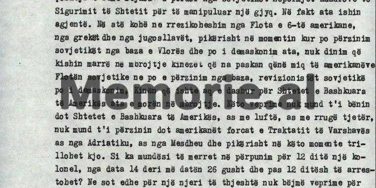 Enveri: “Kadri, ti me Beqirin më erdhët në Dajt dhe kërkuat miratimin tim, për arrestimin e Teme Sejkos, por Mehmeti s’ishte…”! / Mbledhja e panjohur e Byrosë Politike, 8 tetor ‘82