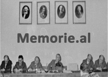 “Kadri, in ’75, the Political Bureau decided as the head of the Army’s Operational Directorate, the one who was on the lists of agents, why didn’t you tell us…”?! / Enver’s debates at the meeting of the Bureau, October 8, ’82