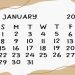 Historical Calendar January 01