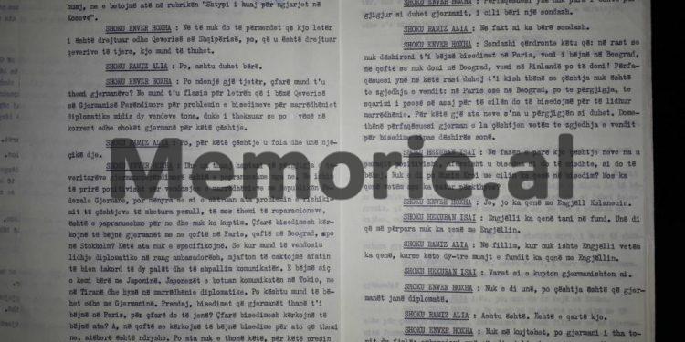 Enver Hoxha: “Nisur nga situata e hidrocentraleve mbi kaskadën e Drinit, ne na intereson më shumë, të shkurtojmë nga sasia që përdorim brenda, sesa nga…”/ Mbledhja e Byrosë, maj ‘82