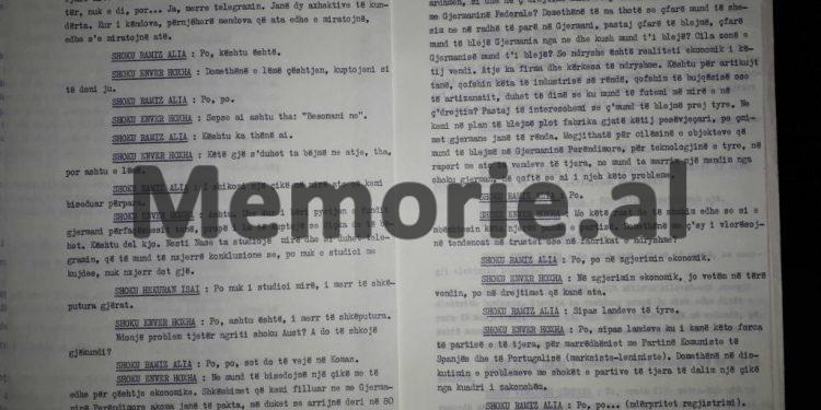 Enver Hoxha: “Nisur nga situata e hidrocentraleve mbi kaskadën e Drinit, ne na intereson më shumë, të shkurtojmë nga sasia që përdorim brenda, sesa nga…”/ Mbledhja e Byrosë, maj ‘82