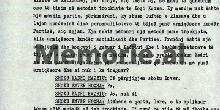 “Teme Sejko ka deponuar për Panajot Plakun, që ky erdhi ilegalisht nga Konispoli, deri në Pashaliman, në një shtëpi ku ishte oficeri sovjetik, me…”/ Debatet e Enveri në Byro, tetor ‘82