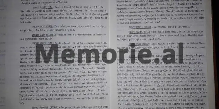 Akuzat e Ramiz Alisë: “Natën që vrau veten Mehmeti, shoferi i Kadriut tha që; e mora nga zyra ministrin dhe me makinë e çova te Blloku, ku ai…”/ Mbledhja e Byrosë, 12 shtator ‘83