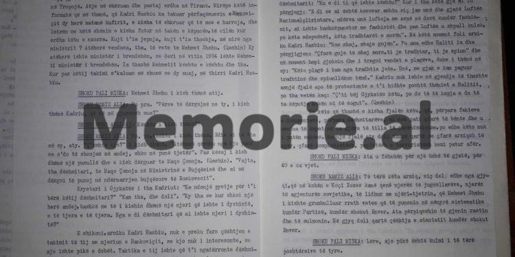 “Në ’81-in, kur ishin ngjarjet e Kosovës, Kadriu thirri shoqëruesin e Mehmetit, Aliun dhe i tha; i dëgjon se çfarë po bëhet atje, prandaj ti…”/ Akuzat e Ramiz Alisë në Byro, 12 shtator ‘83