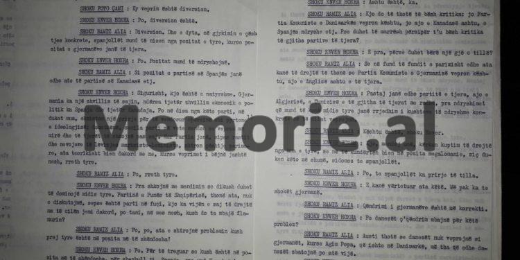 Enveri: “Shoku Ramiz, kur Ernst Austi të pyeti, se pse vrau veten Mehmet Shehu dhe pse s’iu bë ceremoni varrimi, ti t’i thoshe, more Aust, ka ca sekrete…”/ Mbledhja e Byrosë, 15 maj ‘82