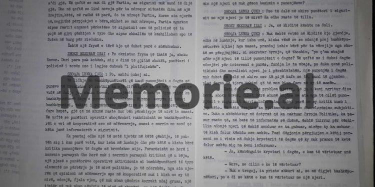 Enver Hoxha: “Partia s’ka për detyrë t’i japë të dhëna Punëtorit Operativ, meqenëse ai është në Sigurim, përkundrazi, Partia e urdhëron atë…”/ Mbledhja e Byrosë, shtator ‘83