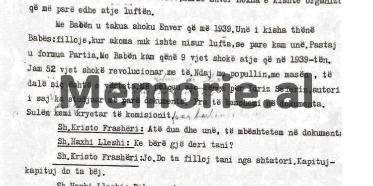 Zbulohet biseda e Haxhi LLeshit: “Kam luftuar shumë unë, s’pyesja se ka anglezë, amerikanë, as për Titon, Tempon dhe për Mehmetin, që ishte spiun i Fullcit…”/ Takimi me historianin e njohur, korrik ‘82