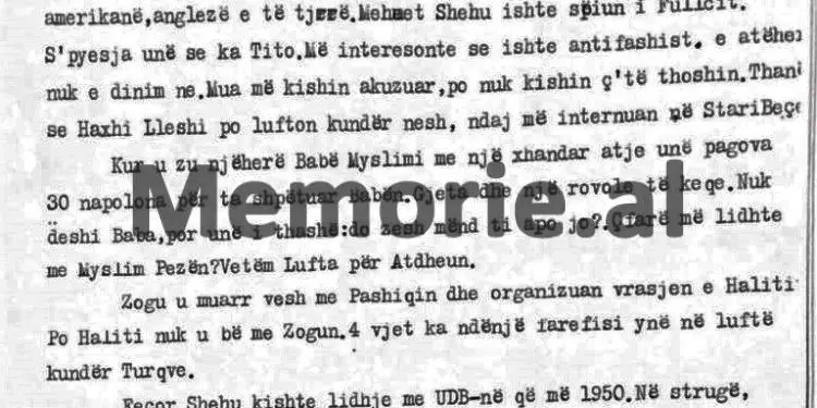 Zbulohet biseda e Haxhi LLeshit: “Kam luftuar shumë unë, s’pyesja se ka anglezë, amerikanë, as për Titon, Tempon dhe për Mehmetin, që ishte spiun i Fullcit…”/ Takimi me historianin e njohur, korrik ‘82