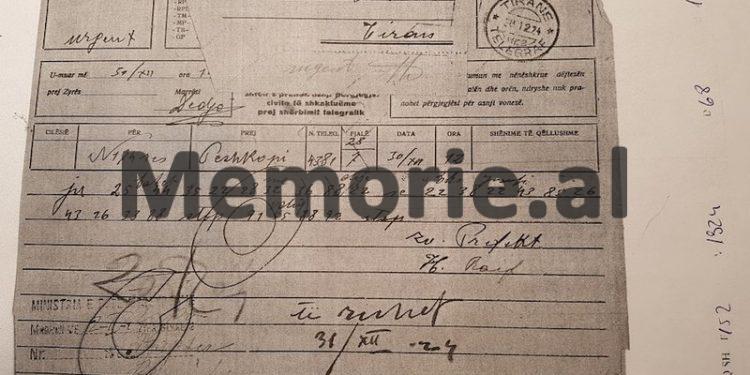 “Ju bahet me dije se, vdiq Elez Isufi…”/ Ngjarja e 31 dhjetorit të vitit 1924, ku nënprefekti i Dibrës, njoftonte Ministrinë e Brendshme, për vdekjen e “Gjeneralit me shajak”