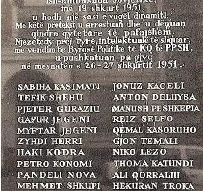 “Kryetari i Gjykatës së Lartë Ushtarake më tha; vendimi i ynë është formal dhe është urdhër i…”/ Dëshmitë e panjohura të ish-prokurorit që firmosi ekzekutimin e 22 intelektualëve