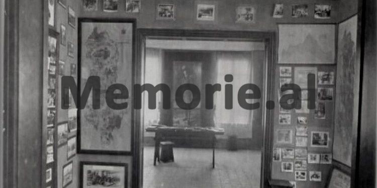 Pamje nga ekspozita e organizuar me rastin e 25 vjetorit të Pavarësisë, në vitin 1937