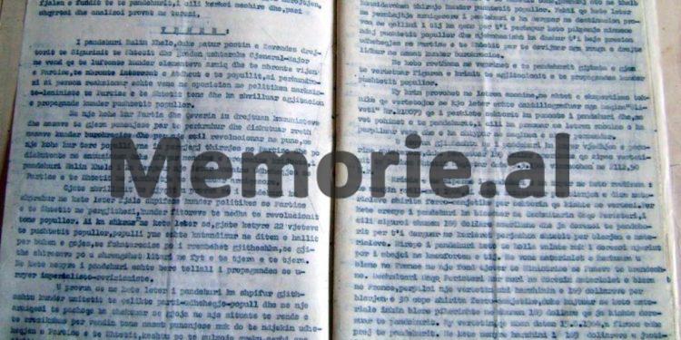 “Mbasi u kontrollua dhe u vizitua trupi i tij, u konstatua se ai ka…”/ Zbulohet proces-verbali i vdekjes së gjeneralit rebel të Sigurimit në burgun e Burrelit në ’75-ën, pasi akuzoi Enver Hoxhën
