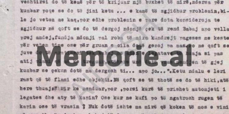 “Gjet Kadeli tha; mos u mërzit, se unë do arratisem me makinën e ambasadës belge, që do vij të më marrë në Mamurras dhe prej aty…”/ Raporti sekret i marsit  1967, nga B.p. “Manushaqja”