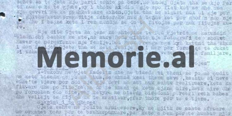 “Në Shqipëri vetëm Byroja Politike jeton mirë, tha ai kurse populli, vuan me bukë e kripë, por po ndodhi këtu si në Çekosllovaki…”/ Raporti sekret i B.p.“Mbrehija”, Mamurras 1969