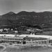 View from the work for the construction of the national stadium (“Qemal Stafa”) in Tirana in 1940