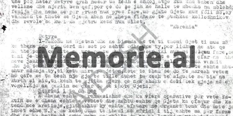 “Mua donin të më hiqnin me shtëpi nga Mamurrasi, por shkova në Tiranë, u takova me Gjolek Alinë dhe Mark Dodanin, të cilët më thanë se…”/ Raporti sekret i B.p. “Mbrehija”, Mamurras 1969