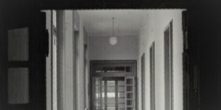 Pamje nga puna në ndërtim të Maternitetit të Tiranës dhe ambientet e brendshme në vitin 1940 – 1943