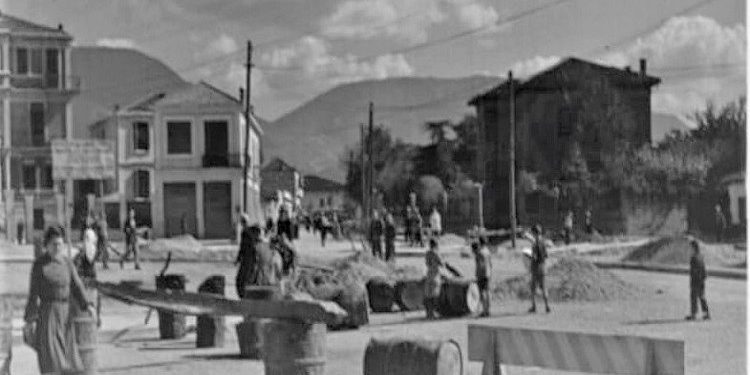 Puna për ndërtimin dhe sistemimin e sheshit “Avni Rustemi” në Tiranë, viti 1940