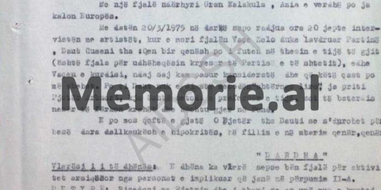 “Gjet Kadeli deklaron se, është armik i betuar i Partisë e pushtetit dhe bashkë me Pjetër Arbnorin, Daut Gumenin e Uran Kalakulën, ata…”/ Denoncimet e agjentit “Dardha”, në burgun e Burrelit, në ’75-ën