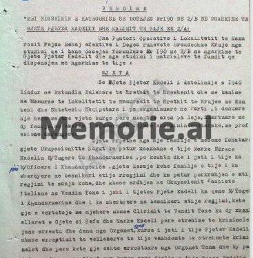 “Ai tha; tani pritet dita ditës, që vendi ynë të sulmohet, se në afërsi të kufijve tanë në det, kanë ardhur Flota Sovjetike dhe Amerikane, por këta…”/ Raporti i B.p. “Mbrehija” nga Mamurrasi, shtator 1968