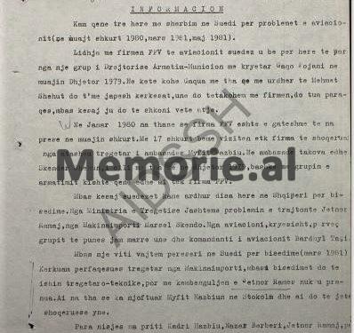 Raporti sekret i Sigurimit: “Dogana gjermane hapi e kontrolloi pakon që më kishin dhënë familja e Mehmet Shehut, për Skënderin në Suedi dhe…”/ Denoncimi i ish-ministrit Perikli Teta, nëntor 1982