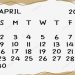 Historical Calendar April 01
