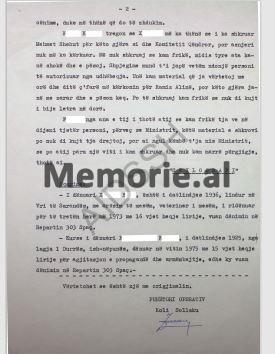 “Kryetari i Degës së Brendshme, më tha; na trego çfarë di ti, për veprimtarinë armiqësore të Ramiz Alisë, se do të lirojmë nga burgu, ndryshe do të zhdukim… ”! Relacioni sekret i vitit 1983
