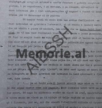 “Vëllai im Petriti, do fejohej me vajzën e Enverit, por Ramizi me Nexhmijen, e prishën atë, kishin frikë se pas vdekjes së udhëheqësit, babai, Kadriu,…”/ Raporti Sigurimit, me bisedën e Agron Hazbiut