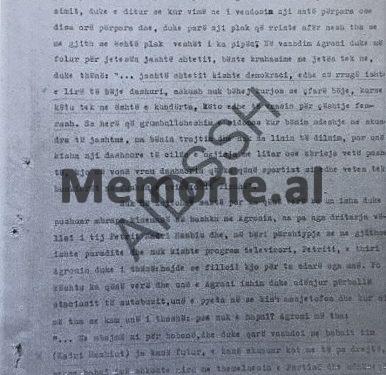 “Vëllai im Petriti, do fejohej me vajzën e Enverit, por Ramizi me Nexhmijen, e prishën atë, kishin frikë se pas vdekjes së udhëheqësit, babai, Kadriu,…”/ Raporti Sigurimit, me bisedën e Agron Hazbiut
