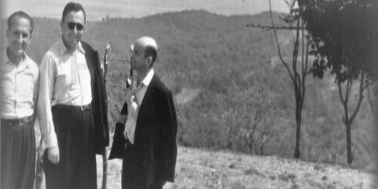 Fotografi të Frano Iliajt me shokë e miq të tij, në vitet 1952-1966