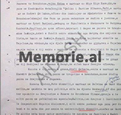 “Agron Hazbiu me disa shokë të ekipit ‘Dinamo’, si Çoçoli, Ben Vila etj., te shtëpia e tij, kanë bërë mbrëmje vallëzimi, me magnetofon e këngë të huaja dhe…”/ Raporti sekret i B.p. “Dinamo”, 10 tetor ‘82