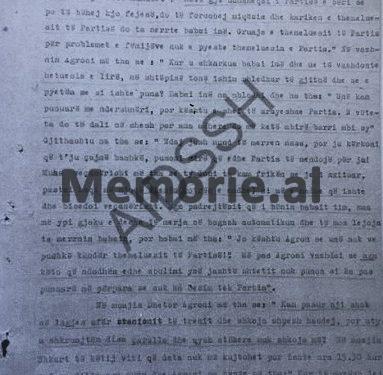 “Vëllai im Petriti, do fejohej me vajzën e Enverit, por Ramizi me Nexhmijen, e prishën atë, kishin frikë se pas vdekjes së udhëheqësit, babai, Kadriu,…”/ Raporti Sigurimit, me bisedën e Agron Hazbiut