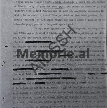 “Vëllai im Petriti, do fejohej me vajzën e Enverit, por Ramizi me Nexhmijen, e prishën atë, kishin frikë se pas vdekjes së udhëheqësit, babai, Kadriu,…”/ Raporti Sigurimit, me bisedën e Agron Hazbiut
