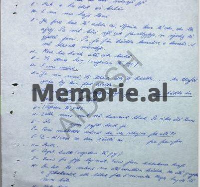 Relacioni i Sigurimit, se si u përgjuan bisedat e familjes së Kadri Hazbiut, në banesën e tyre në qytetin e Kurbneshit, më 11 prill 1985, ditën e vdekjes së Enver Hoxhës?!/ Dokumente sekrete