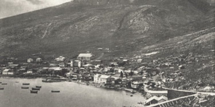 Fotografi me pamje të Sarandës