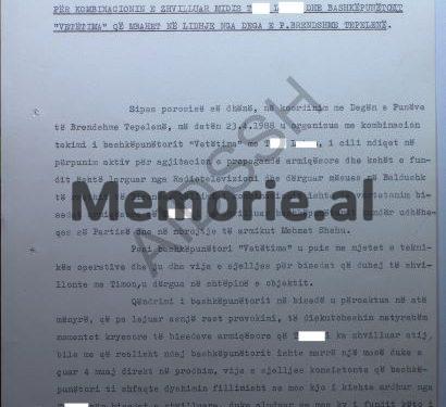 “Enver Hoxha është dogmatik, tani në një situatë si kjo, duhet një burrë si Mehmet Shehu…”/ Si u inçizua gazetari i njohur i RTSH-së, Timo Luto, nga “shoku” i tij, i futur nga Sigurimi në maj të ’88-ës