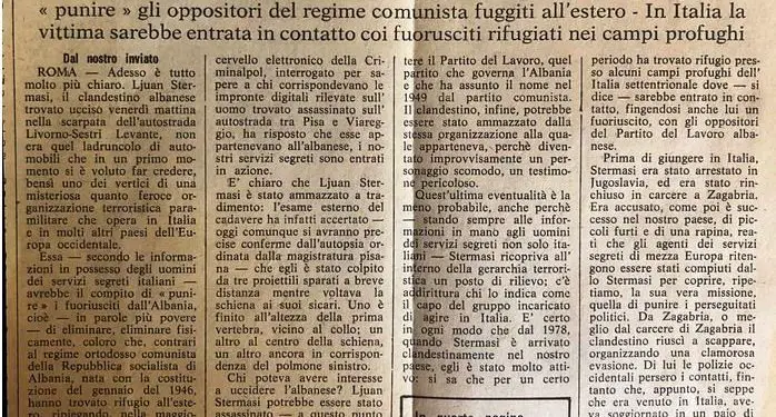 “Për 25 vjet, kam qenë në Çekosllovaki, Austri, Francë, Belgjikë e Itali, i dërguar nga Sigurimi, për vrasje të emigrantëve shqiptarë dhe…”/ Dëshmia e bujshme e ish-të burgosurit politik