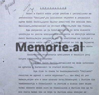 Në relacionin e Sigurimit mars 1987, ku thuhej se Agron Hazbiu, kishte folur për Enverin, Ramizin dhe Nexhmijen, Ramizi ka shkruar…! / Shënimi që do t’i merrte jetën, djalit të ish-ministrit